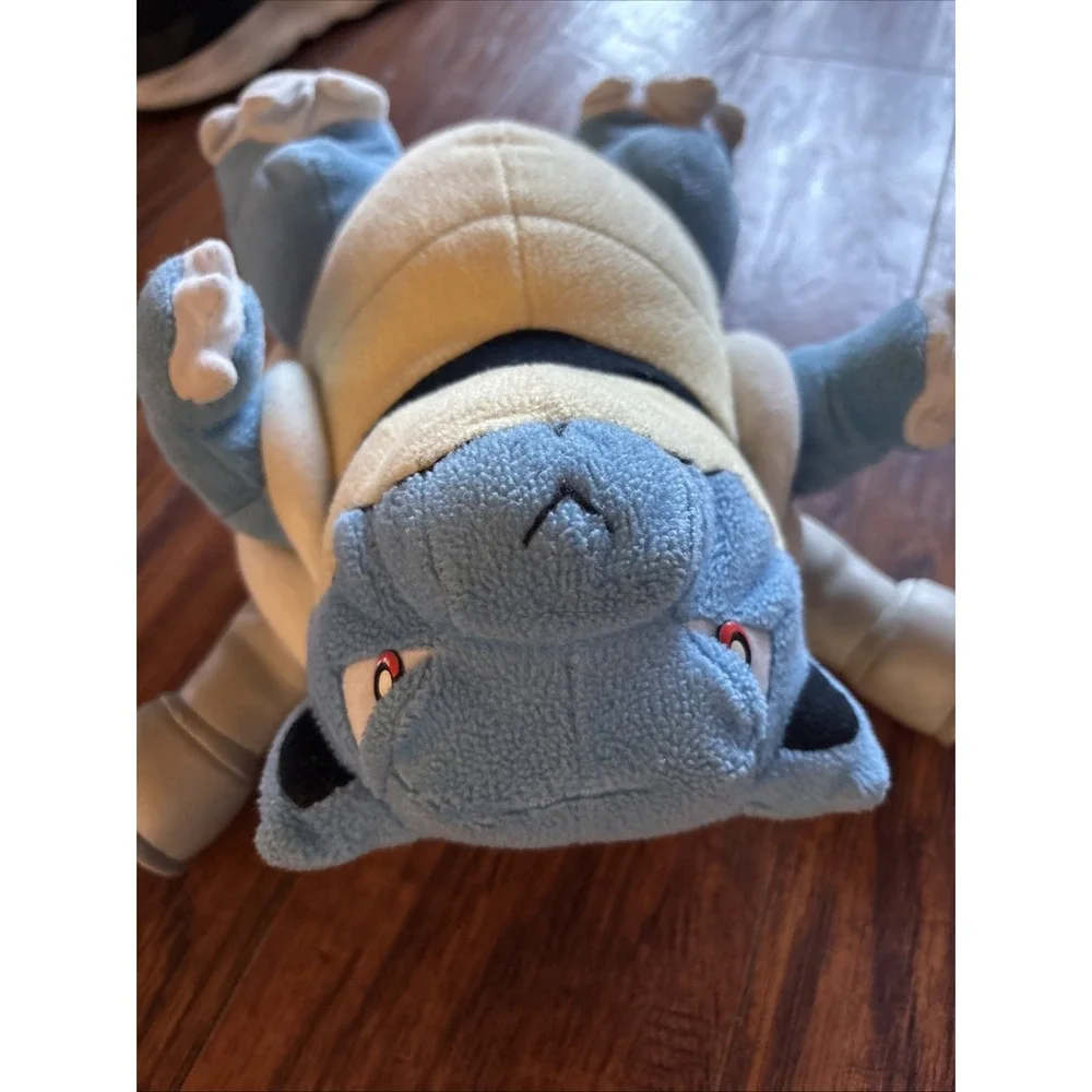 Vintage Nintendo Pokemon BlastoisePlush 1998 Play By Play Animal Large 12